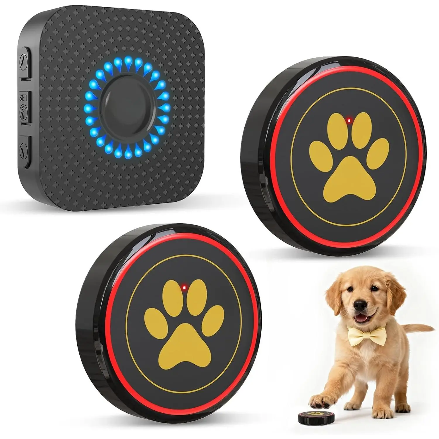 Black 1 Chime/2 Buttons