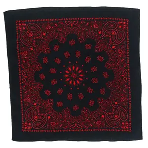 CTM 27 Inch Austin Paisley Print Bandana
