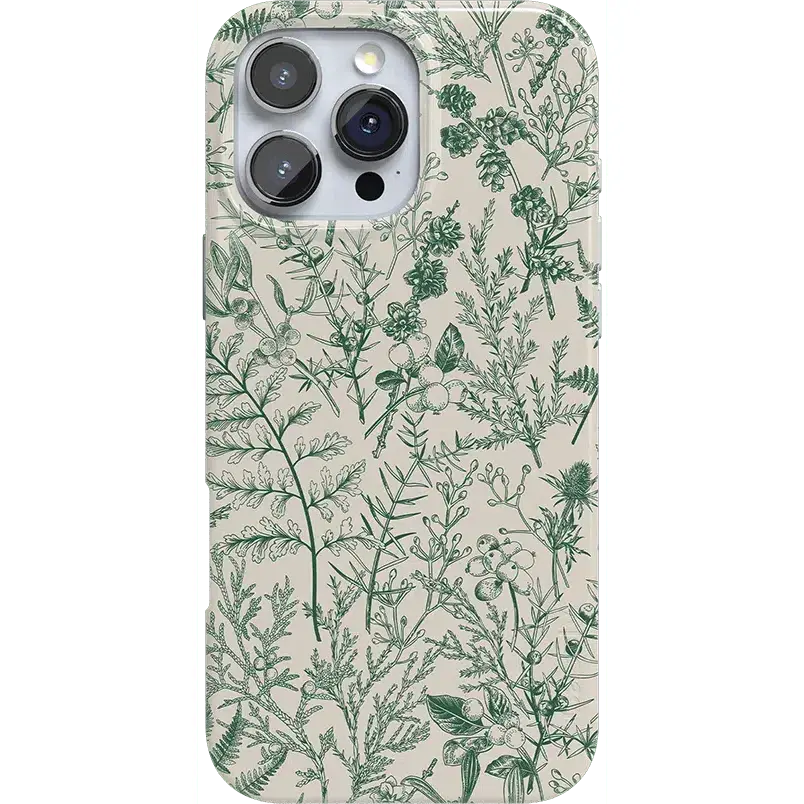 Sage Garden | Green Floral Case