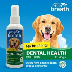 Paika Pet Cat &Dog Oral Spray, Liquid Form, No Ca Prop 65 Warning, Suitable for Cats Dogs, Ideal for Oral Care, Pet Health Supplement