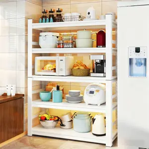 5-Tier Heavy-Duty White Metal Storage Rack - Adjustable Garage Shelving with Sturdy Metal Frame for Garages, Warehouses, Homes, Workshops, and Offices - Easy Assembly standingshelves shelf