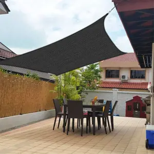 Outdoor Sun Shade Canopy, Shaded Canopy, Rectangle Shade Sun Shield Sunshades Canopy, Sun Shade for Swimming Pool Outdoor Garden Lawns Beach and Home Backyard Carport