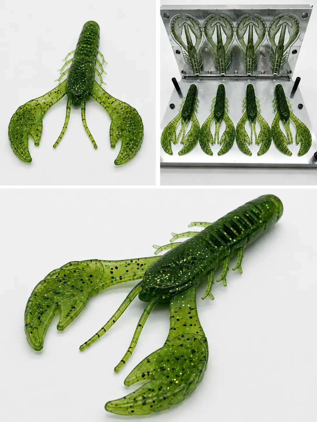Dink Slayer Baits ~ 4.8" Combat Craw (8 count)
