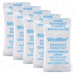 Silica Gel Desiccant Pack Moisture Absorbers - Pack of 100