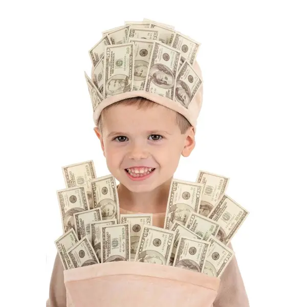 Toddler Money Bag Costume