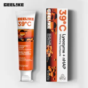 CEELIKE Lysozyme 39°C Heat Toothpaste | Pigment Breakdown, Fresh Breath, Deep Stain Removal, Triple Enzyme Formula, 3.53oz