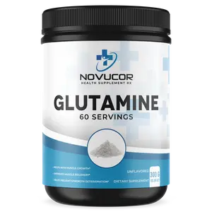 L Glutamine Powder 10.5oz - Unflavored Supplement for Health and Fitness - Natural Amino Acid Source Healthcare Muscle Dietary Optimum