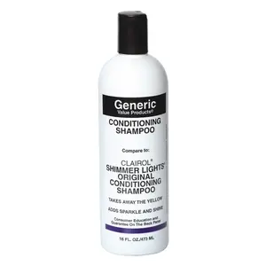 Generic Value Products Conditioning Purple Shampoo, Tones Down Brassiness, Brightens and Refreshes Faded Highlights, Removes Yellow Tones