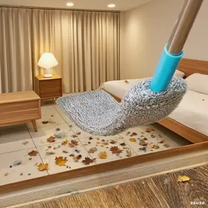 1 pcs long handle extendable ultra-fine fiber dust collector - easy to reach and difficult to access areas, perfect for bedroom and living room cleaning Microfiber Duster