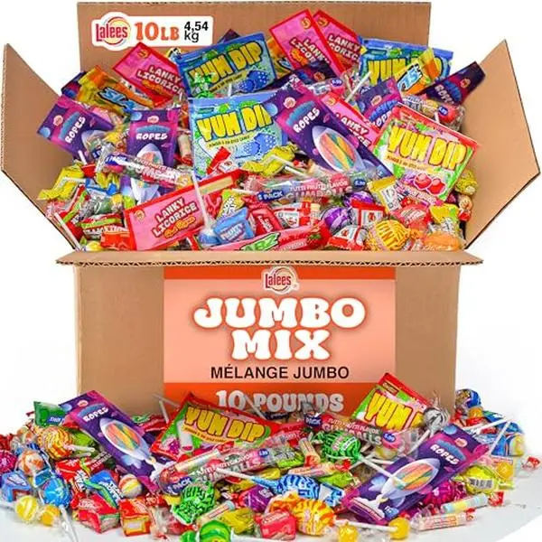 Candy Variety Pack - 10 Pounds - Bulk Candy - Individually Wrapped - Assorted Pinata Candies - Candy For Goodie Bags - Party Favors For Kids