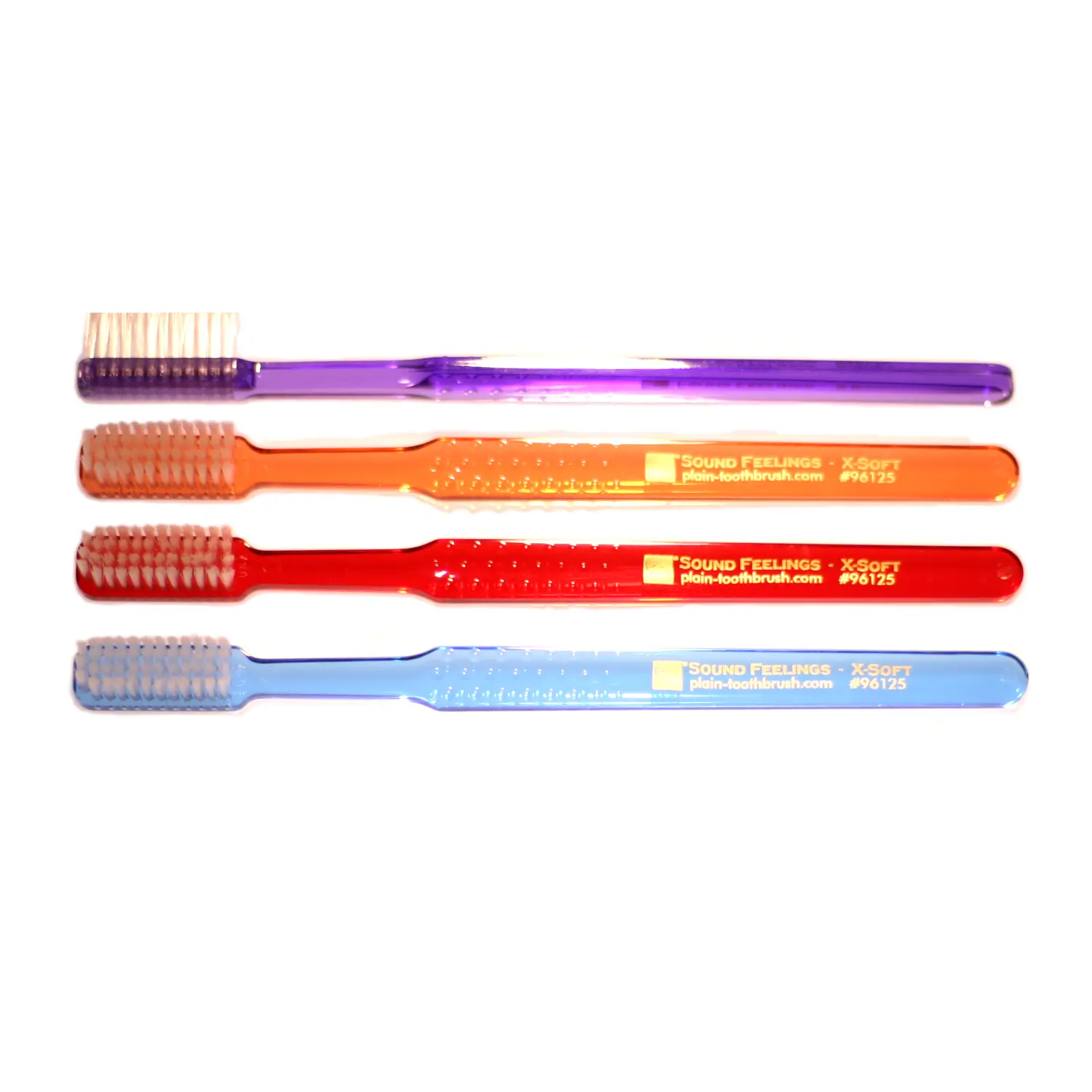 Sound Feelings Extra Soft Toothbrush, Traditional, 47-Tuft, 4-Pack