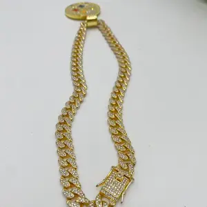 （GR）Hip-Hop Pendant Hip-Hop Creative Disc Pendant Necklace