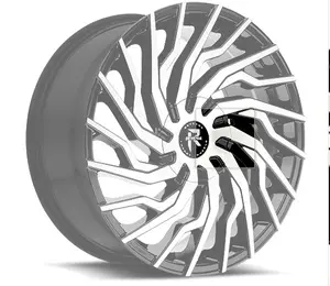 Revenge Wheels RL-101 Black Machined 5x127,5x139.7 Size 26X10 15ET