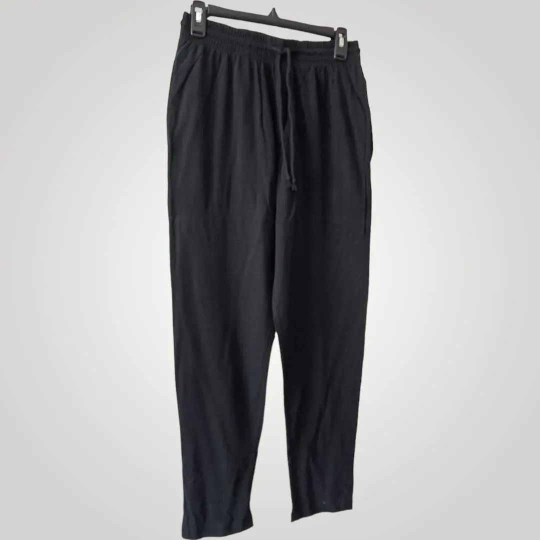 Goodfellow & Co Heather Grey  Pants, Size Small Cotton Fabric Menswear Nightwear Ankle Pants Elastic Loungewear Soft Pockets Relaxed Fit  Day Stretch Homewear