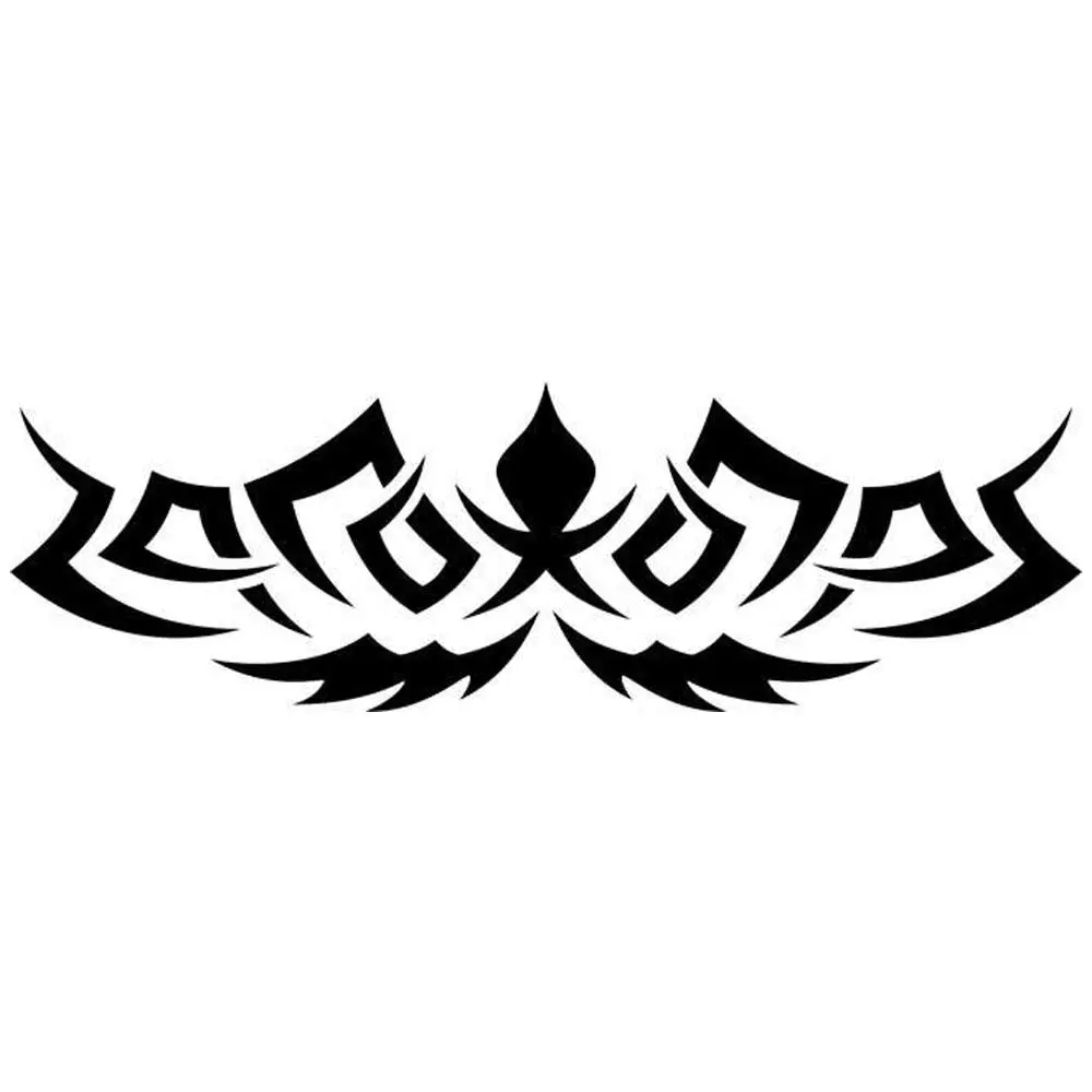 Star Tribal Tattoo Stencil