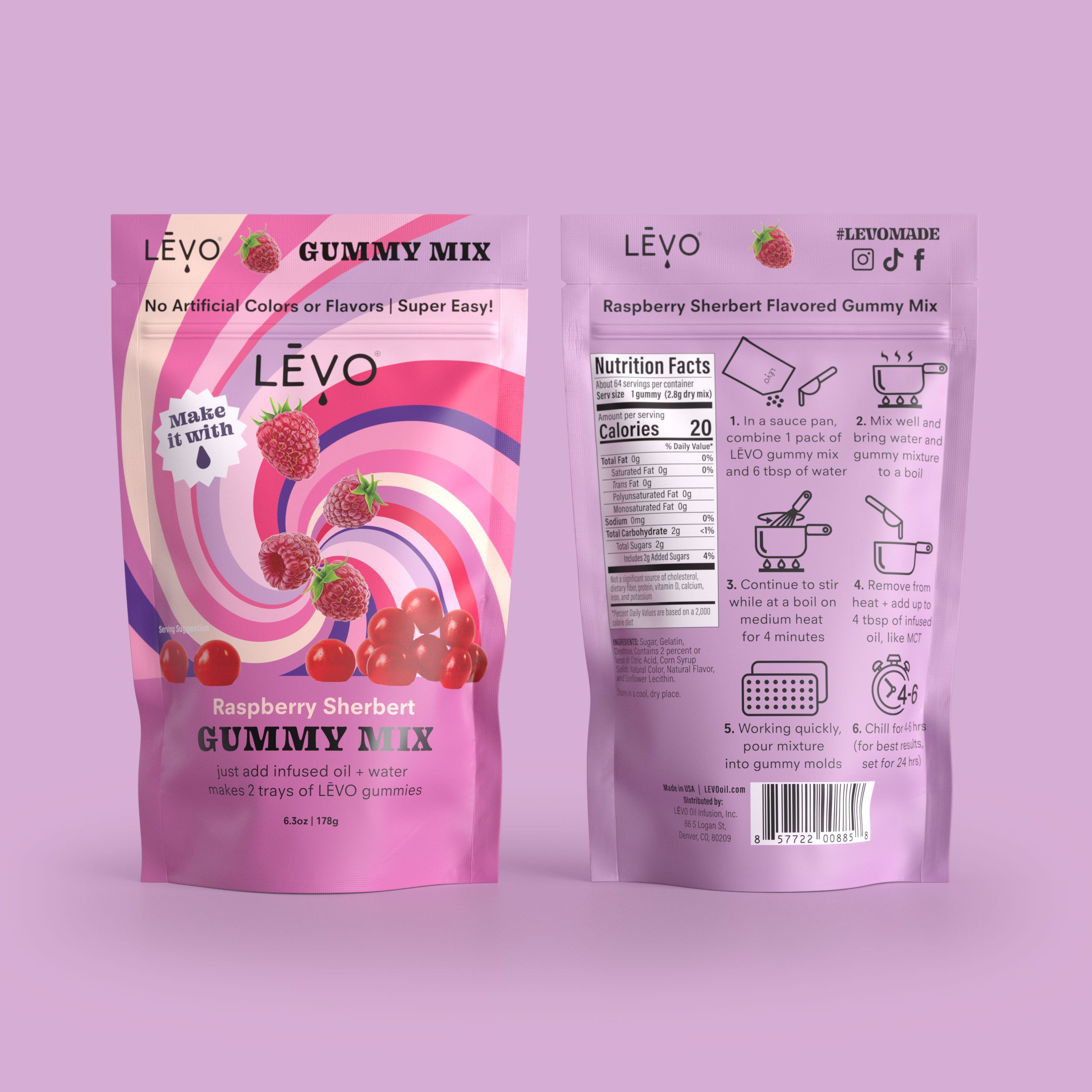 Gummy Mix - Strawberry Blueberry Lemonade Duo Gummy Mix - Strawberry Blueberry Lemonade Duo