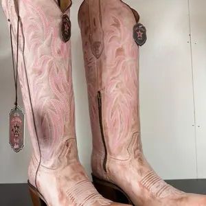 Los Altos Boots Pink Tall