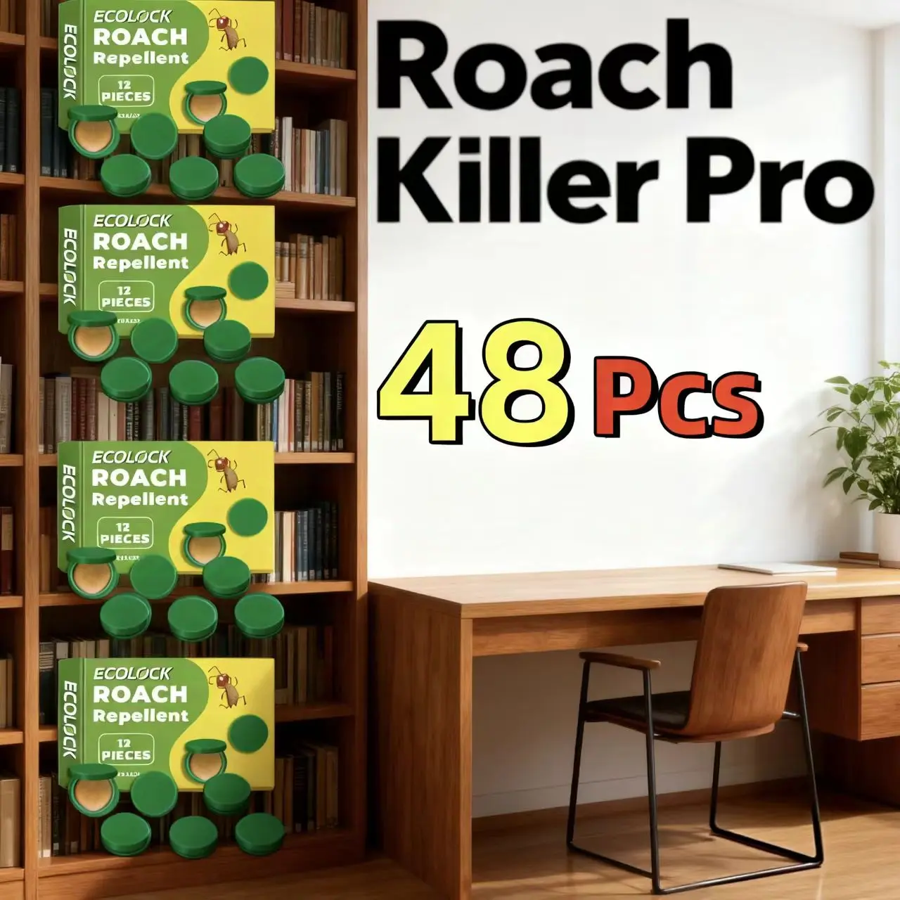 Cockroach repellent, a powerful helper for cleaning cockroaches in home, dormitory and kitchen. Cockroach gel bait, suitable for indoor and outdoor use. Multi-surface microfiber floor mop. Indoor cockroaches. Household,dorm essentials,home essentials