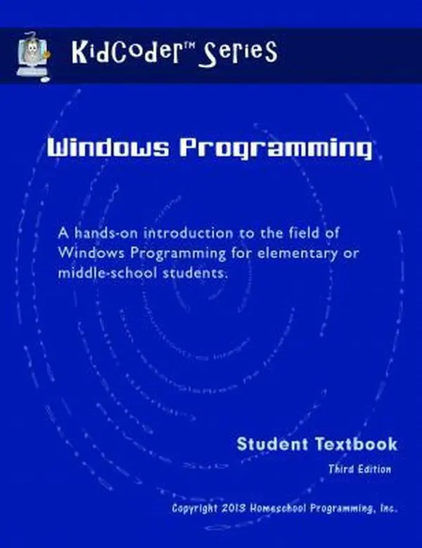 USED Book - KidCoder: Windows Programming by Inc. Homeschool Programming (Paperback) - english