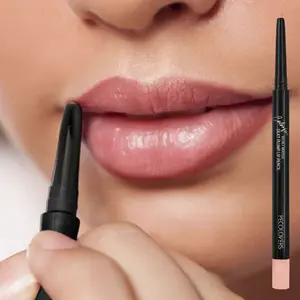 1PC Creamy and Silky Lip Liner Pencil, Matte Nude Lipliner Pencil Lipstick, Waterproof and Long Lasting, Create A Variety of Color Makeup for Your Lips, Cosmetic