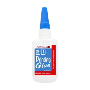 3D Printing Glue, Professional Grade Cyanoacrylate (CA) Adhesive, , Fast-Drying Bond for PLA, ABS, PETG,  & More, 40g (1.4 oz) Precision Tip Bottle