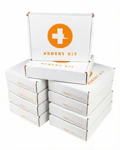 Hangry Kit Mega Care Pack (Essential Kit) x10 - Snack Box Kit - Birthday Snack Box Gift for Adults & Kids -- (20 count) Gift Basket Care Package Ideal for College Students -- Contains Birthday Snacks, Cookies, Chips, Candy. Party Variety Gift Box.