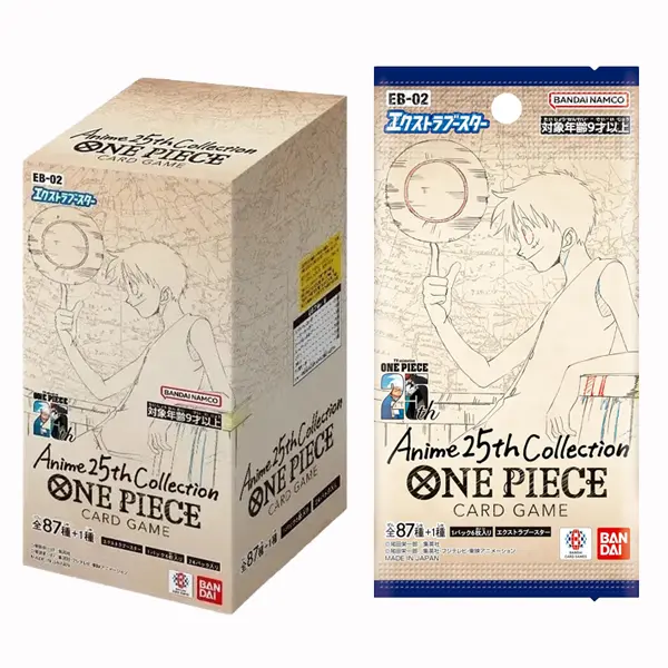 IN STOCK One Piece TCG Japanese Anime 25th Collection EB02 Booster Box