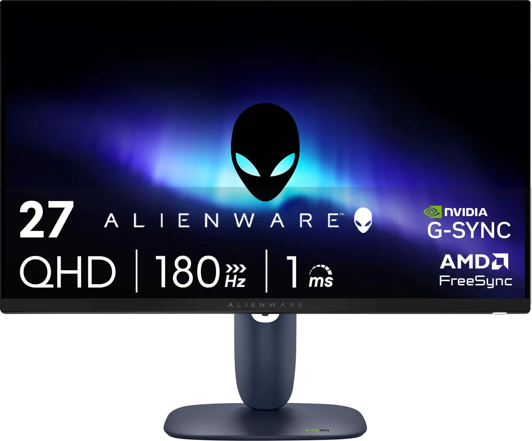 AW2725DM 27 IPS LED QHD 180Hz 1ms FreeSync and G-Sync Compatible Gaming Monitor with HDR (HDMI, DisplayPort, USB)