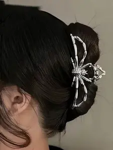 Large Spider Hair Clip, Sweet and Cool Personality Metal Hairclip, Perfect for Daily Commute and Dates, Stylish Accessory for All Occasions