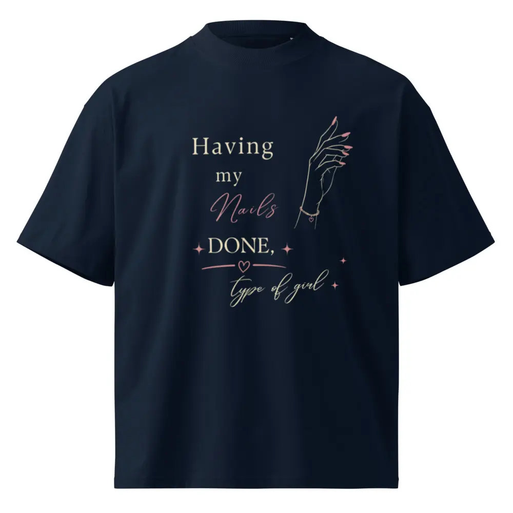 Women's Unisex Organic Oversized High Neck T-Shirt, Casual Wear Top