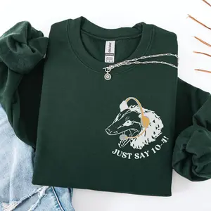 Feral Dispatcher Sweatshirt, 911 Dispatch Crewneck Sweater, Emergency Dispatcher Shirt, Funny 911 Operator Gift