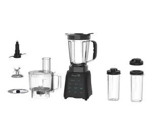 MegaChef 8 Cup Digital Blender with 5 Cup FoodProcessor