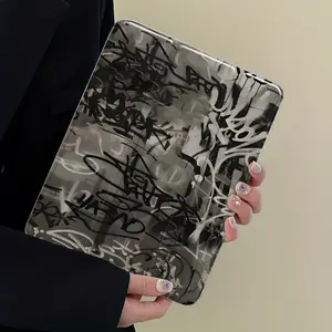 Graffiti Street Art Tablet Case, Urban Aesthetic Protective Cover, Auto Wake/Sleep, Anti-Drop & Scratch Resistant, Clear Hard Back, Fits All Major Sizes 7.9/8.3/10.2/10.5/10.9/11/12.9/13 Inch, Full Shockproof Protection for Work