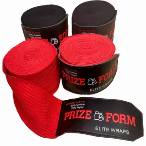 Boxing Hand Wraps - 180 Inch Mexican Style Hand Wraps for Boxing, 2 Pairs of Wraps, Stretch Boxing Wraps for Men and Women