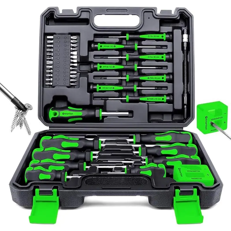 43-piece Screwdrivers Set (Green)