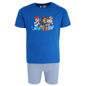 Textiel Trade Toddler Boy's Paw Patrol Short Sleeve and Shorts Pajama Set
