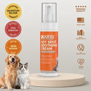 Hot Spot Treatment for Dogs, Gentle Soothing Balm for Dogs, with Quantum Silver and Coconut Oil, Formulated to Nurture & Comfort Dry, Sensitive Skin #Summervibes #petlovers