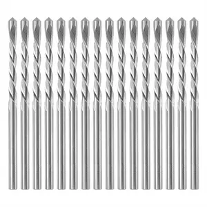GP16 1/8Inch Drywall Pilot Point Cutting Drill Bit (16 Pack), Cutting Drywall, Suitable for Rotary Zipper Spiral Saws