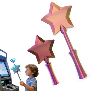 Telescopic 3D Printed Magic Wand Tap to Pay - NFC Contactless Payment Card Holder Creative Fairy Tale Payment Tool for Credit Cards Payment 2026