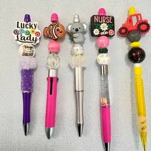 SPECIAL!! Claim on Live! SALE Pens Mechanical Pencils Sugar pens and 4-in-1 pens with Fun Character Toppers and Glittery Bead