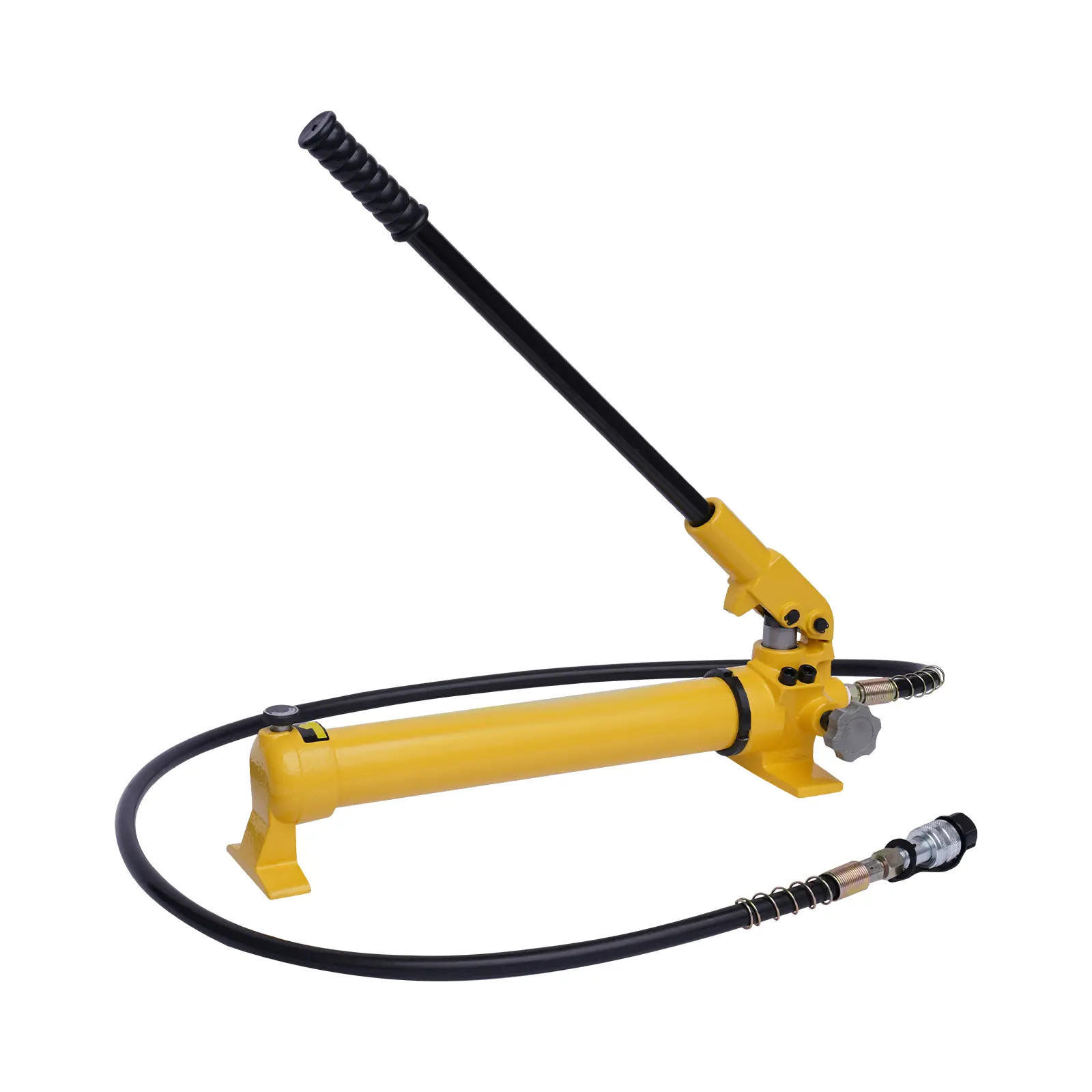 700cc Manual Hydraulic Pump - 0-70MPa High Pressure Cast Iron Hand Operated Pump - Portable Hand Crank Pump for Auto Repair