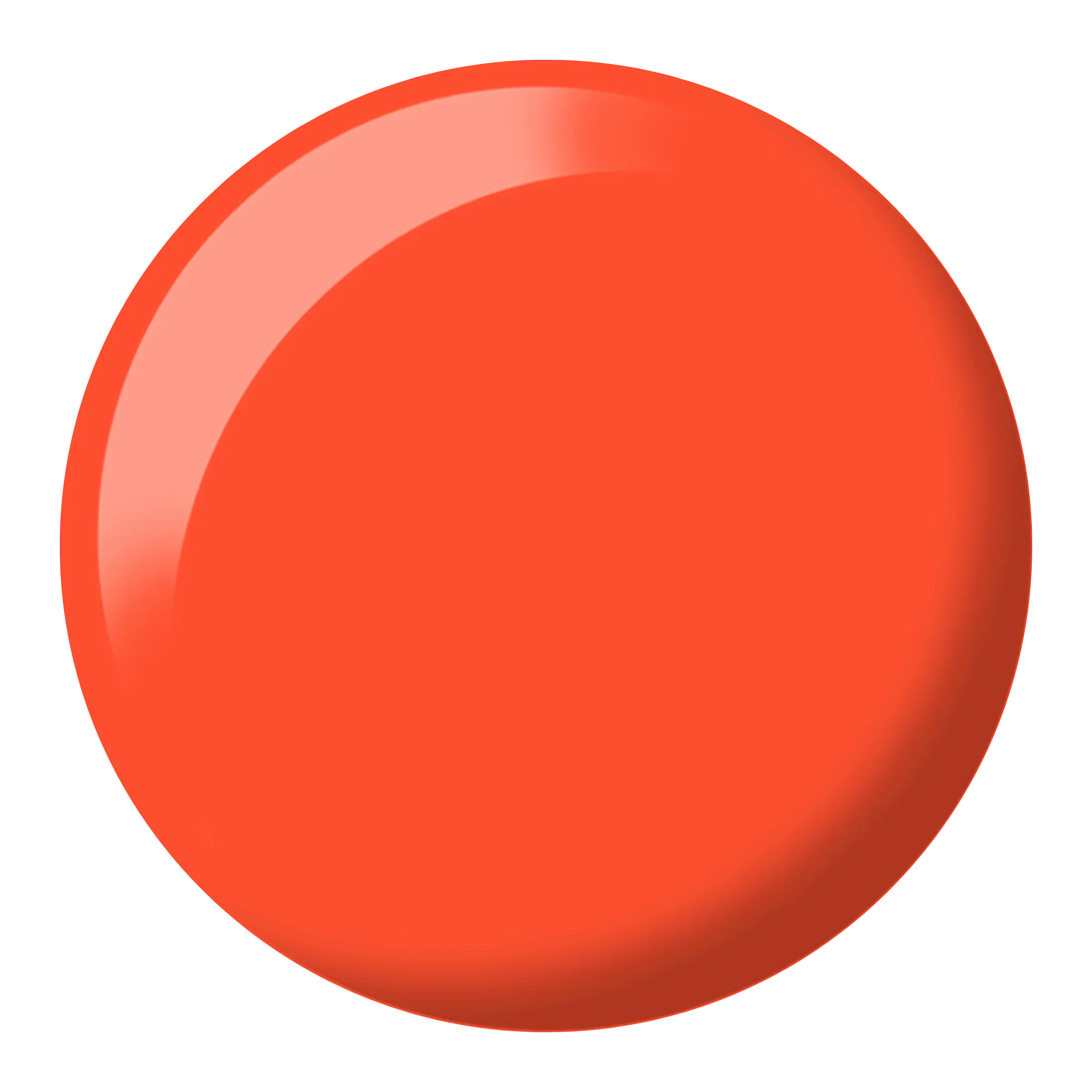 DND Nail Polish Portland Orange #422