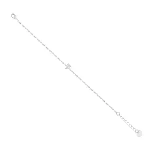 EVRY JEWELS Gold or Silver Plated Women's Hypoallergenic Aria Bracelet