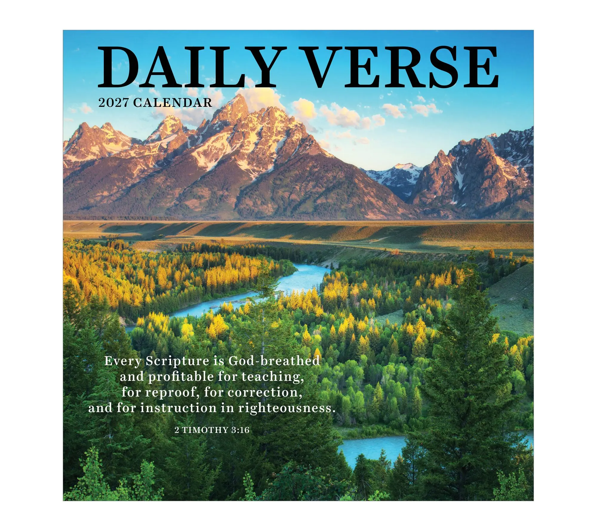 TF Publishing 2027 Daily Verse Wall Calendar