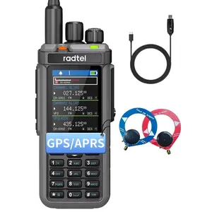 Radtel RT-880G Aprs+Gps+ShortWave Antenna 10w Ham Radio with AM USB LSB CW CB HF UHF VHF  LW MW SW SSB , 1024 Channels, Cross Band Repeaper