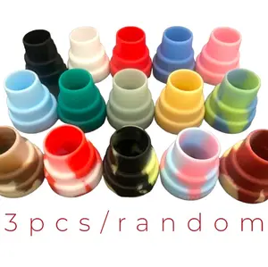 3pcs Bat Grip Knobs: Silicone Knobs/Tapers for Improved Performance and Grip