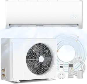 12000 BTU Mini Split AC/Heating System, 19 SEER2 115V Energy Efficient Ductless Inverter AC Unit Cools Room Up to 750 Sq.Ft, Remote Control with Pre-Charged Condenser, Heat Pump & Installation Kits Visit the TMYICE Store Window Air Conditioner tiktokshops