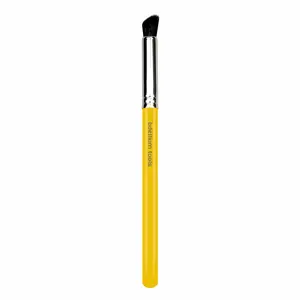 Bdellium Tools Studio 769 Angled Contour Synthetic Makeup Brush - Soft Natural & Synthetic Fibers for Precise Eye Accents & Highlights - 6.7 Inch Length