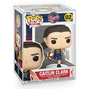 Funko POP Basketball: Indiana Fever - Caitlin Clark WNBA Vinyl Figure with Epic Collectibles Premium Box Protector Included