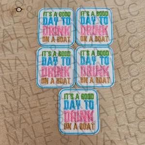 It's A Good Day To Drink Hat Patch (3 Patches)